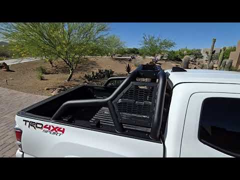 Armordillo Chase rack installed on 2023 Toyota Tacoma