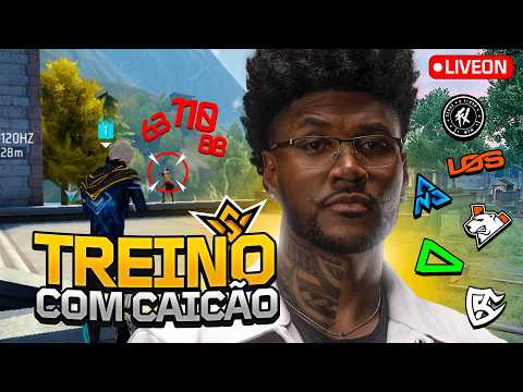FREE FIRE AO VIVO | XTREINO MOBILE DA NVO + OS TALENTOS DA COMUNIDADE   #160k