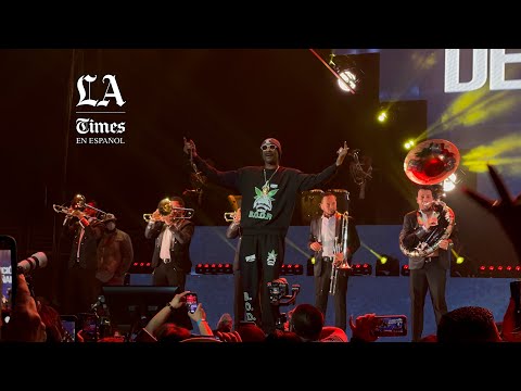 Snoop Dogg abre concierto de la Banda MS y luego cantan a dueto “Qué Maldición”