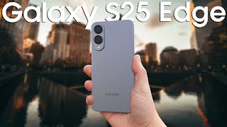 Meet The Samsung Galaxy S25 Edge