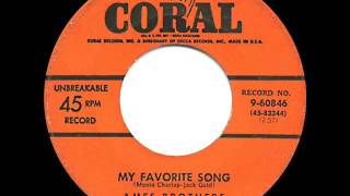 1952 HITS ARCHIVE My Favorite Song   Ames Brothers