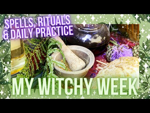 My Witchy Week║7-Days of Witchcraft and Magick║AD