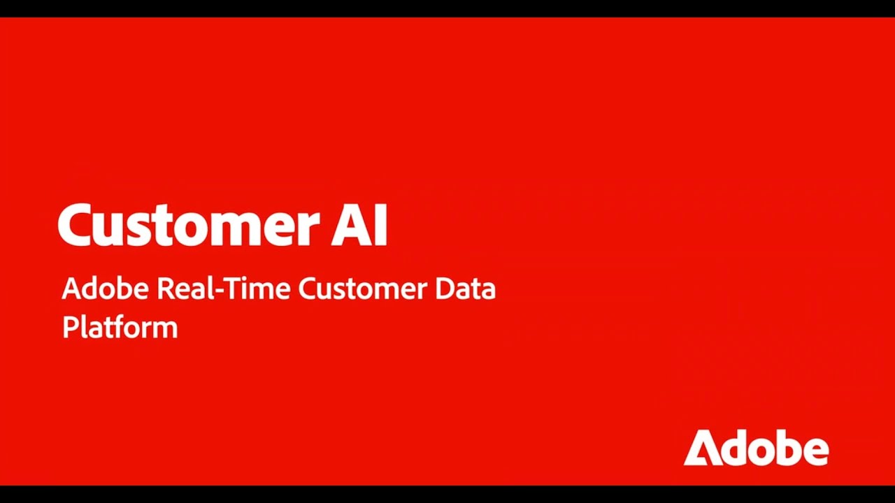 Predict Behavior with Customer AI in Real-Time CDP | Adobe for Business