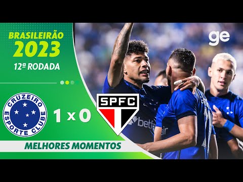 Gols e lances de Cruzeiro x São Paulo