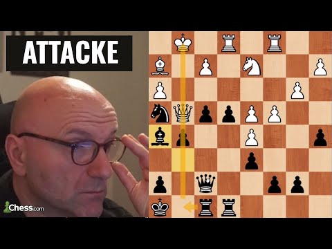 Da fällt der Königsflügel auseinander