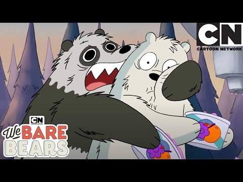 Crazy Panda Moments | Mega We Bare Bears Compilation | Cartoon Network | Cartoons for Kids