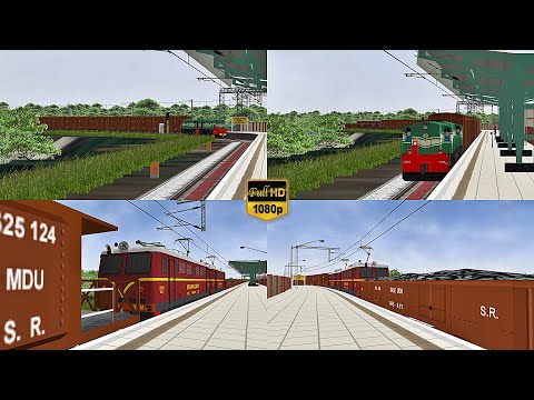 MG Python Train - YDM4s and YAM1s | #SRv2FinalPhase | #MSTS || FHD 1080p