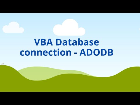Connect to SQL Server using ADO in VBA | VBA tutorial