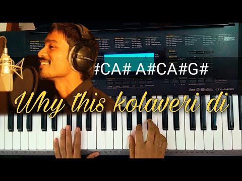 YouTube video about: Why this kolaveri di piano notes?