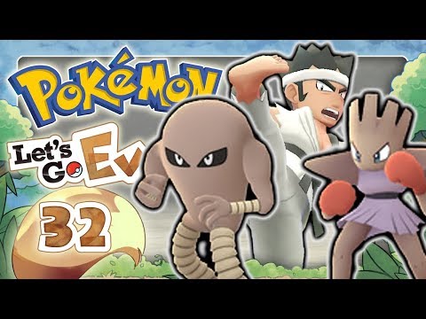 POKEMON LET'S GO EEVEE 🌏 #32: Saffron Citys Fighting Dojo