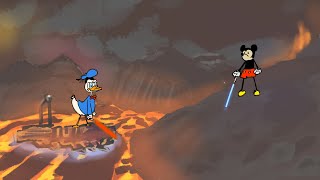 Mickey Has The High Ground (Animated)