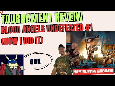 How My Blood Angels Dominated a GT – Win Your Next 40k Tournament! Warhammer 40k!