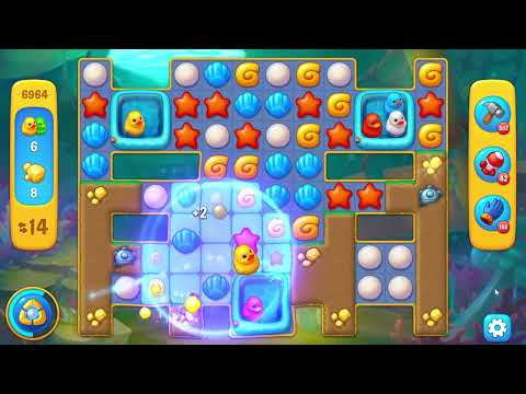 Fishdom 6964 Level - 20 moves - NO BooSTERS