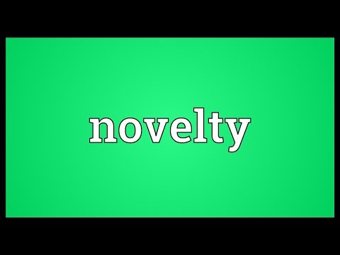 Novelty Meaning
