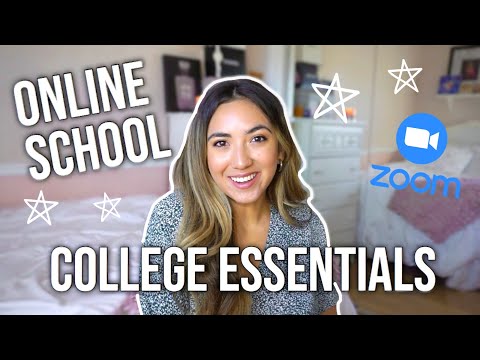 COLLEGE ESSENTIALS YOU NEED FOR ONLINE CLASSES!!