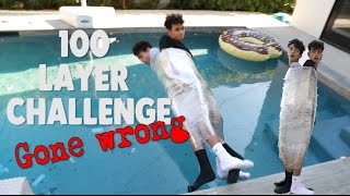100 Layers of Plastic Wrap GONE WRONG!