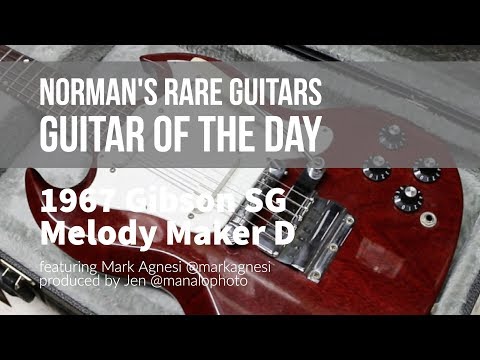 1967 Gibson SG Melody Maker D | Guitar of the Day
