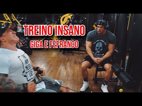 TREINO INSANO E MOTIVACIONAL - FEFRANCO E FABIO GIGA