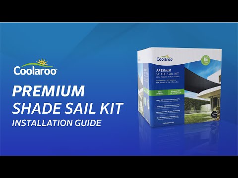 Τριγωνο πανί σκίασης Coolaroo 5Μx5Μ ΛΕΥΚΟ-thumb-1