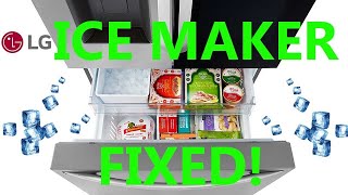 How to Replace LG Freezer Drawer Ice Maker