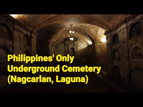 Philippines’ Only Underground Cemetery (Nagcarlan, Laguna) + Enchanting Liliw