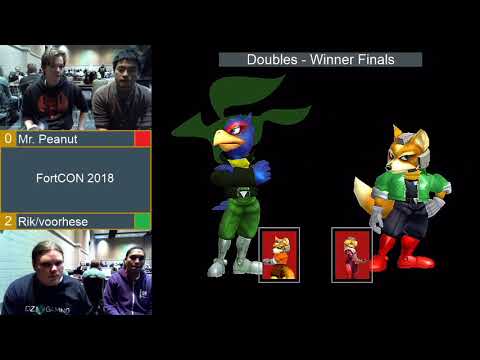 FortCON 2018 - Winners Finals Doubles - (Fox/Sheik) Mr. Peanut vs Rik/voorhese (Fox/Falco)