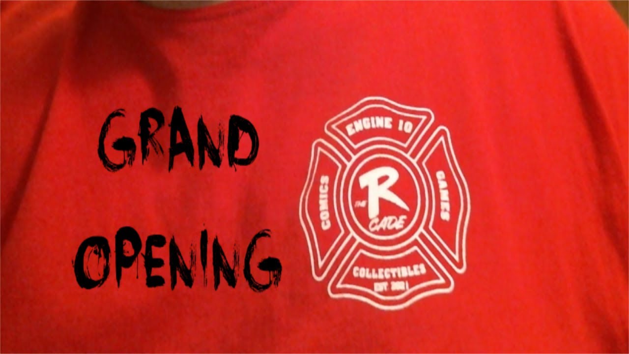 The RCade Comics & Collectibles Grand Opening Tour