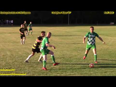Skrót meczu: Koniczynka Ocice - KS Żupawa (26.07.2020) 1.kolejka/ Klasa "A"