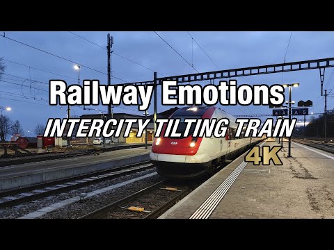 🚆 4K Führerstandsmitfahrt auf der verlängerten Linie des ICN (Schweiz | IC5 Rorschach - Zürich)