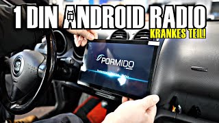 So muss ein Android Radio sein | 1 DIN Radio von Pormido