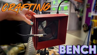 Designing & 3D Printing a Fume Extractor for my Workbench | Crafting Bench Ep. 1