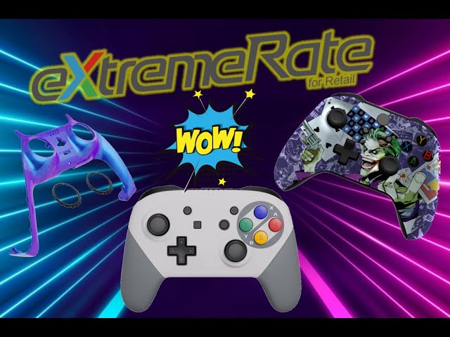 Vídeo relacionado con eXtremeRate Carcasa para Xbox Series X S Mando Carcasa Completa Protector Placa Trasera Funda Frontal Empuñadura Agarre Botones para Xbox Serie S X Control-No Incluye Mando(Clásico SFC SNES EU)