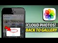 How to Download iCloud Photos back to iPhone Photos App?