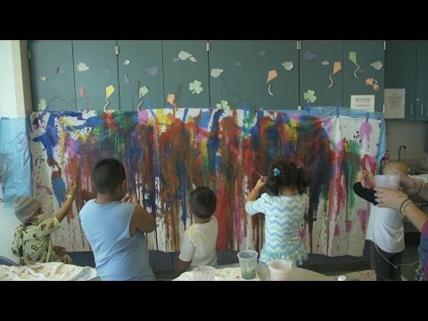 アートセラピー - UCデイビス小児病院 (Art therapy - UC Davis Children's Hospital)