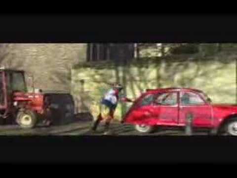 Angelina en de kloomp maken een videoclip in Meerssen 2006