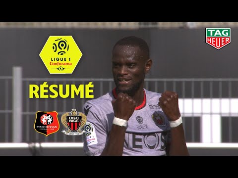 Stade Rennais FC - OGC Nice ( 1-2 ) - Résumé - (SRFC - OGCN) / 2019-20