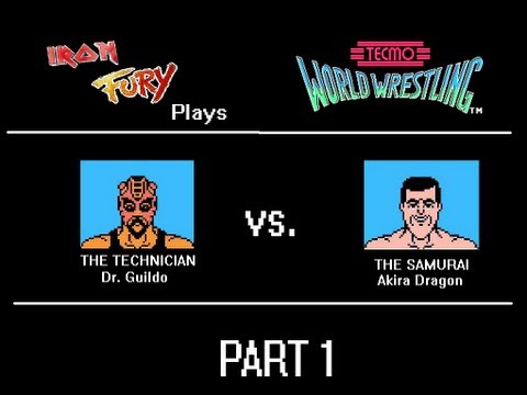 IronFury Plays Tecmo World Wrestling - Part 1