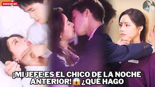 ¡Mi Jefe es el Chico de la Noche Anterior! 😱 ¿Qué Hago #dramas #películas #el #dorama #romance