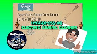 Unboxing of Hygger HG-955-AC Electric Gravel Cleaner