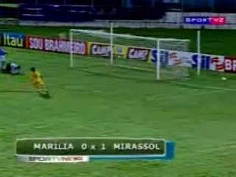 11a Rodada Marilia 0 x 1 Mirassol - Paulistão 2008