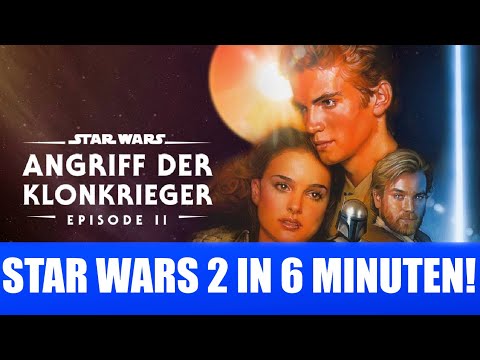 STAR WARS 2: ANGRIFF DER KLONKRIEGER in 6 MINUTEN! | Lars77