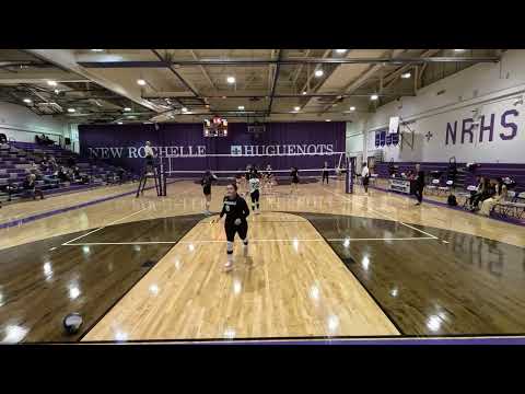 New Rochelle JV Senior Volleyball vs Scarsdale Set 1 | 09-30-2025