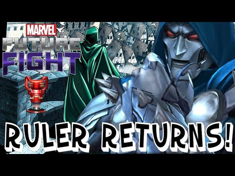 Doom is a madman with a ctp of energy! Marvel Future Fight