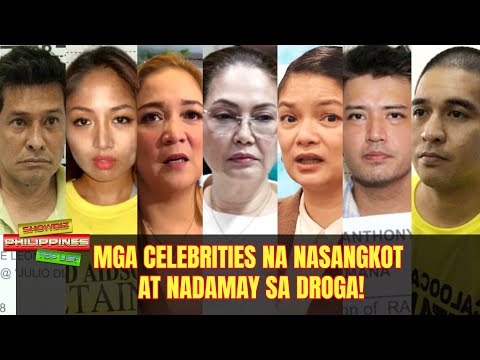 Mga Celebrities Na Nasangkot At Nadamay Sa Droga!