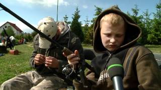 preview picture of video 'Na ryby Dzień Dziecka w Skokach'