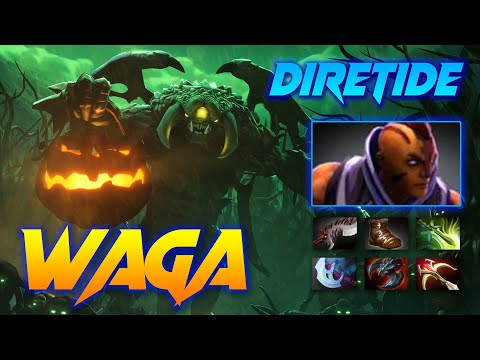 WAGA ANTI MAGE - DIRETIDE 2020 Gameplay - Dota 2 [Watch & Learn]