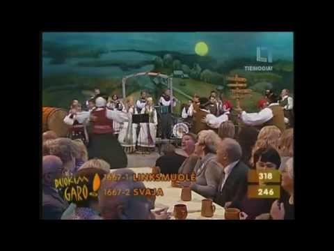 „Su gandrais ir su lapais žaliais“ - Visagino liaudiškos muzikos kapela „Linksmuolė“