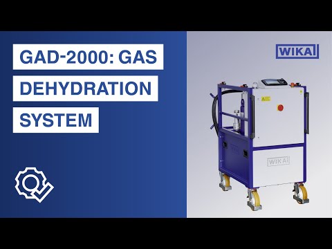 Gas Dehydration System, model GAD-2000