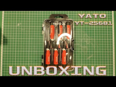 Викрутка з хрестоподібним шліцом YATO: PH2, робоча l= 250 мм [12/108]