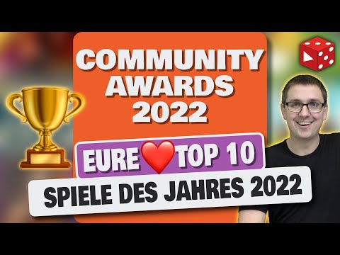 FINALE: Die 10 besten Brettspiele 2022 meiner Zuschauer - Die Brettspielblog Community Awards